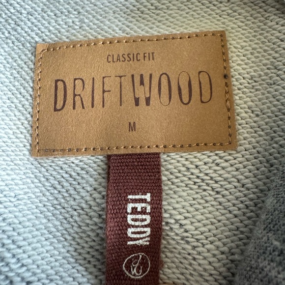 Driftwood embroidered zip up hoodie - Picture 3 of 7